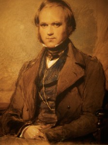 Portrait of a young Charles Darwin