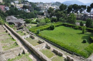 Parte delle Terme di Baia (vista dall'alto)