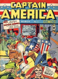 Primo numero di Capitan America, Marzo 41