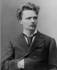 August Strindberg, foto di Robert Roesle