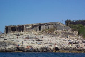 Villa di Pollio Felice (vista dal mare)