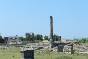 colonne in laterizio