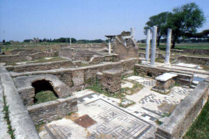 svastiche ad Ostia Antica