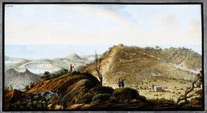 Antica immagine del Monte Gauro (Campi Flegrei) Mausoleo di Quarto