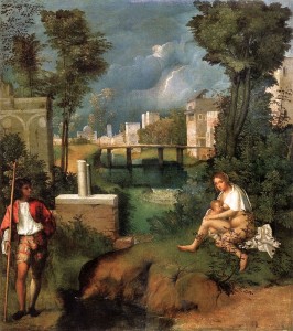 paesaggio giorgione