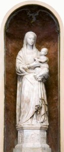 madonna con il bambino di laurana