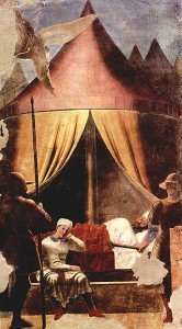 Piero della Francesca sogno di Costantino