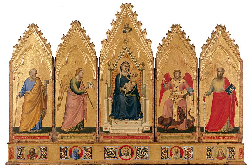 Polittico di Giotto: particolare