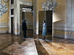 M.PISTOLETTO, Annunciazione Terrae Motus, Caserta Palazzo Reale, collezione Terrae Motus