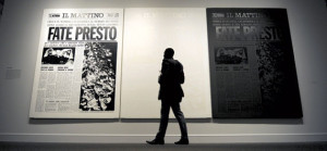 A.WARHOL, Fate presto, Caserta, Palazzo Reale, Collezione Terrae Motus.