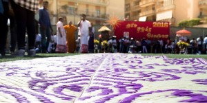 Domenica 17 aprile 2016. Capodanno buddista festeggiato dalla comunità srilankese. Il tempio buddista è al Frullone di Napoli ed è il più grande d'Europa.