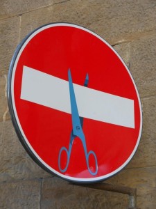 Clet Abraham: Street Art segnaletica