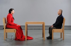 M.Abramovic, The artist is present, Moma, New York, 2012.