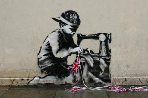 Banksy,Slave Labour,2012