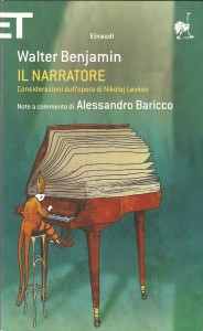 La copertina dell'edizione Einaudi del saggio su Leskov.