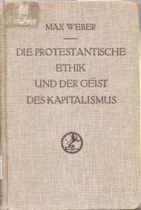 Max Weber etica protestante