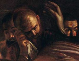 Caravaggio Seppellimento di Santa Lucia