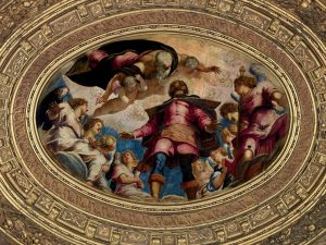 Tintoretto, San Rocco in gloria, Sala dell'albergo, Scuola Grande di San Rocco