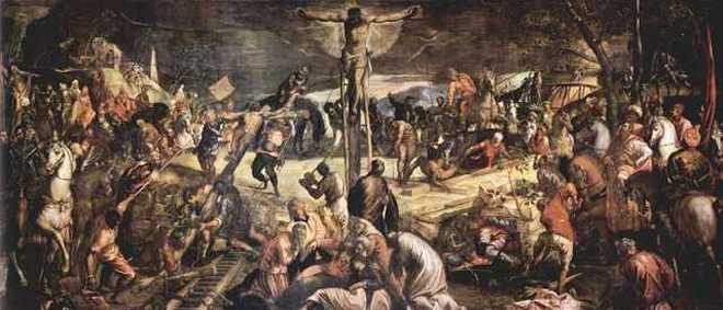 crocifissione nell'arte tintoretto