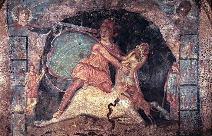 Mithra mosaico