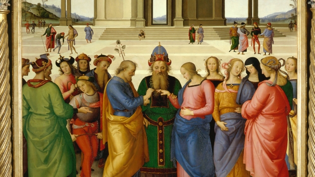 Pietro Perugino Lo Sposalizio della Vergine