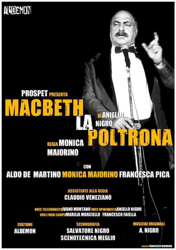 Macbeth. La poltrona al Teatro Elicantropo