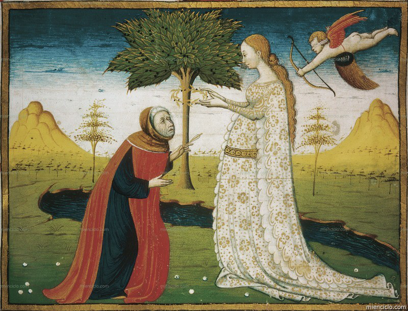 Amor Con Amor Si Paga Petrarca