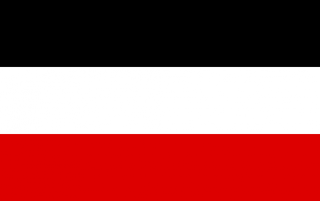 Bandiera del secondo Reich saperi sociali tedeschi