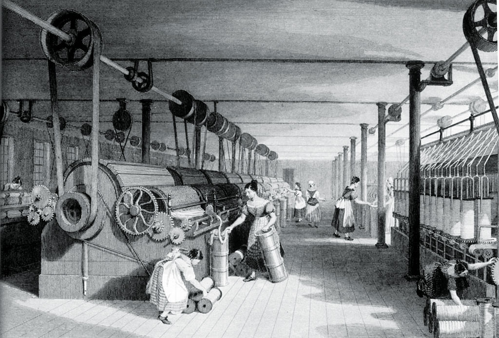 lavoro delle donne industrie tessili