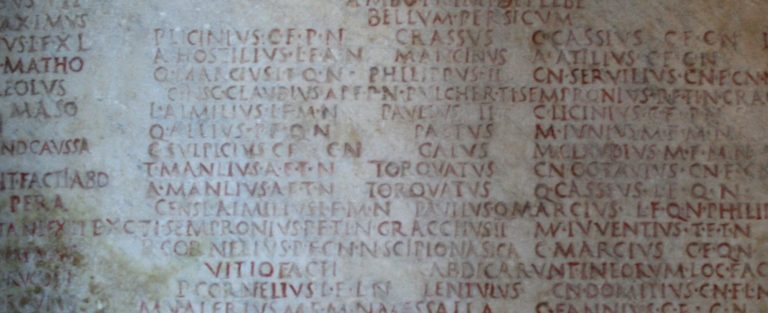 Annales e annalisti: le origini della storiografia latina