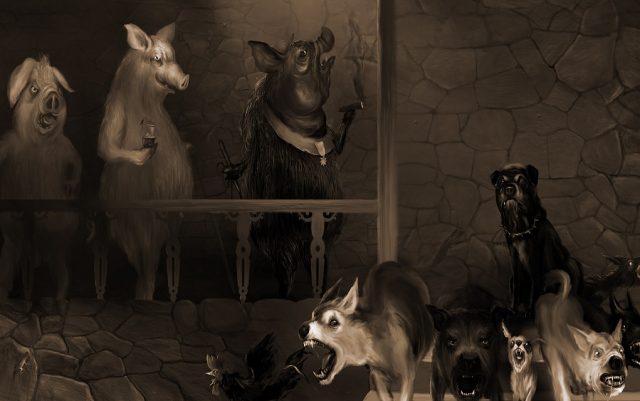 La fattoria degli animali Trotsky