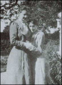 Virginia Woolf e Violet Dickinson 