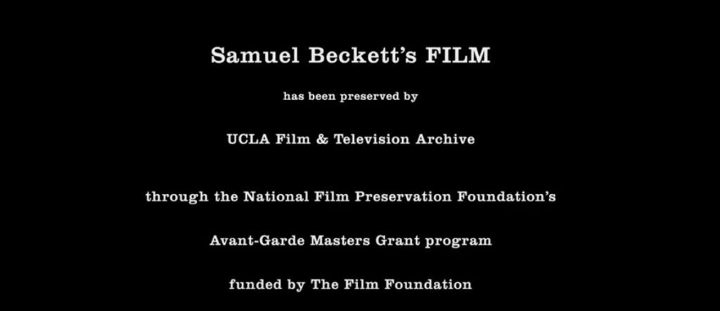 Beckett Film