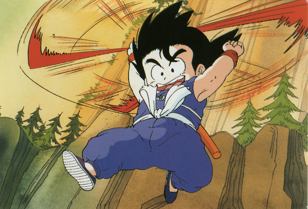 Goku bastone magico