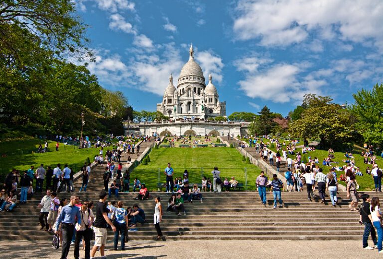 La basilica del Sacro Cuore di Parigi