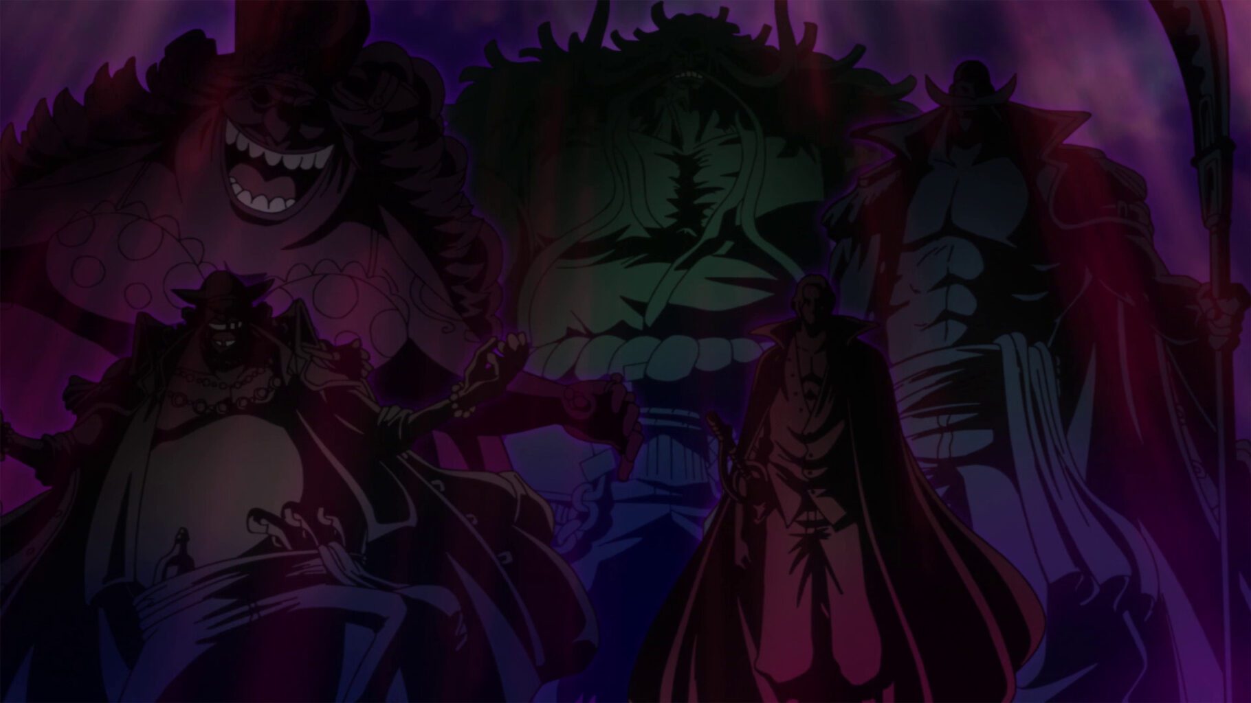 Conflitto generazionale in One Piece: i 4 Imperatori