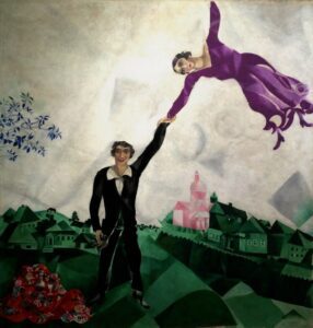 La passeggiata di Marc Chagall